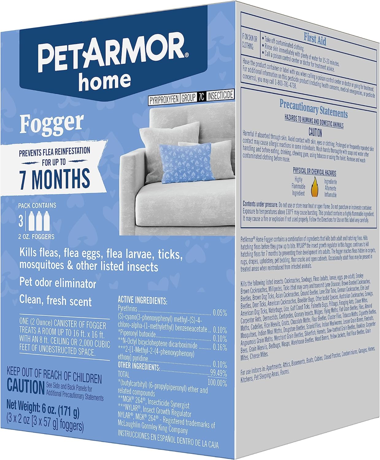 PetArmor Home Yard Spray for Dogs, Kills and Protects Against Fleas, Ticks, Mosquitoes, Ants, and Other Bugs, 32oz - Image 10