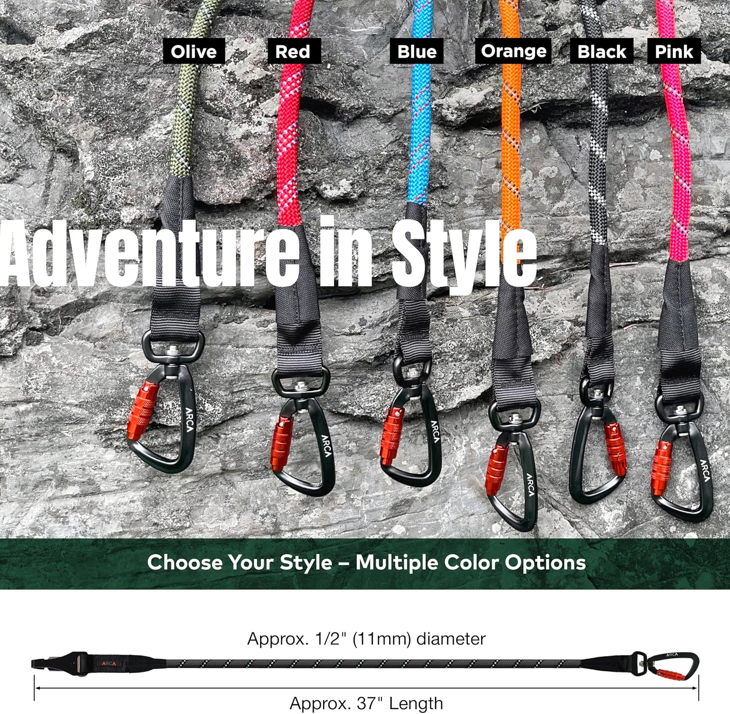 High-tensile climbing rope texture detail of pet seat belt