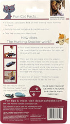 Spot Doc And Phoebes Cat Hunting Snacker toy in use with an indoor cat