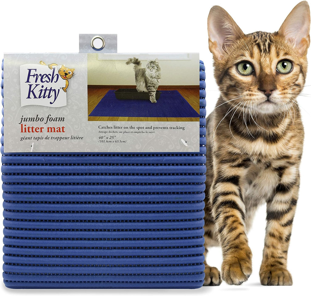 Fresh Kitty pet mat packaging and product overview