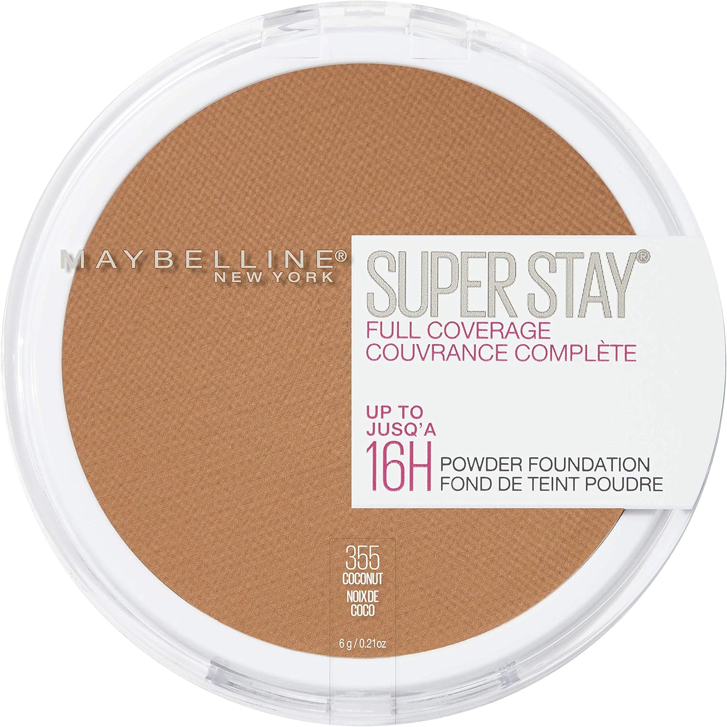 Maybelline Super Stay high pigment long lasting compact powder foundation view