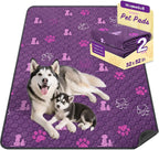 WanpeeGoo Washable Pee Pads for Dogs, 4 Pack Absorbent Reusable Training Dog Pads Pet Puppy Pads, Non-Slip Potty Pads for Whelping, Playpen, Crate, Bed, Grey 18"x24" - Image 10