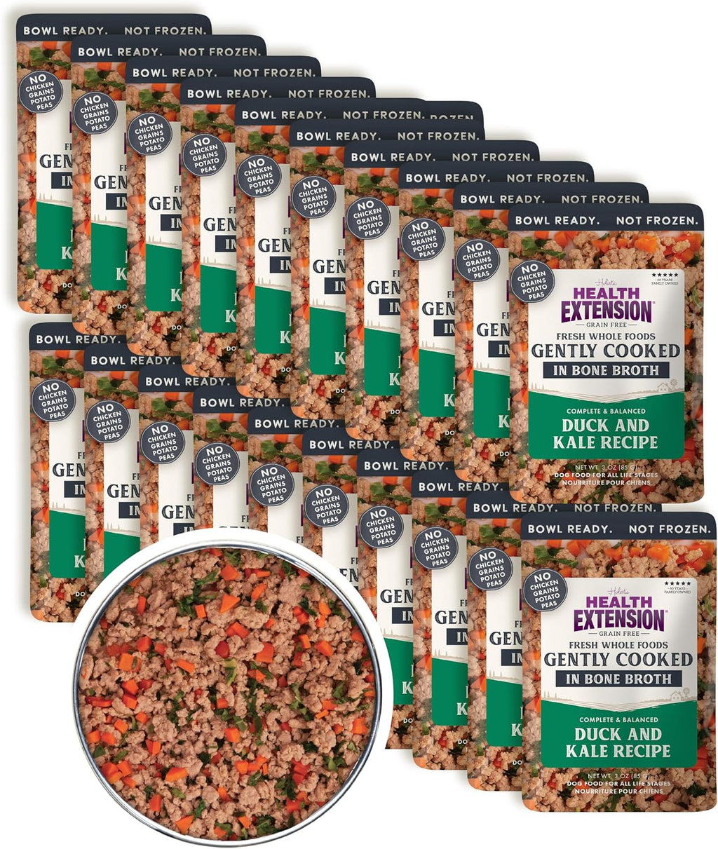 Health Extension Gently Cooked Chicken & Pumpkin Dog Food, Human-Grade & Shelf-Stable with Superfoods, Supports Digestion, Immunity, Skin & Coat, 9 oz Pouch (Pack of 10) - Image 14