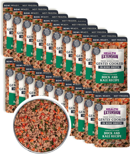 Health Extension Gently Cooked Chicken & Pumpkin Dog Food, Human-Grade & Shelf-Stable with Superfoods, Supports Digestion, Immunity, Skin & Coat, 9 oz Pouch (Pack of 10) - Image 14