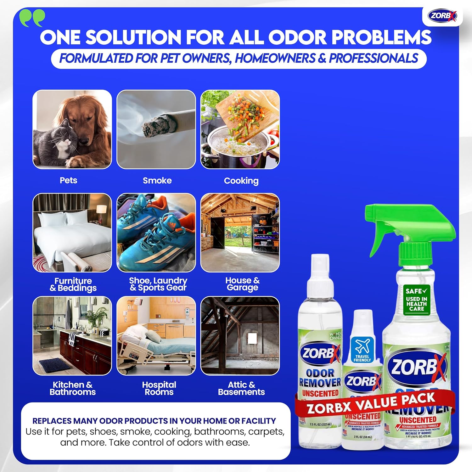 USA imported pet urine and smoke smell destroyer spray