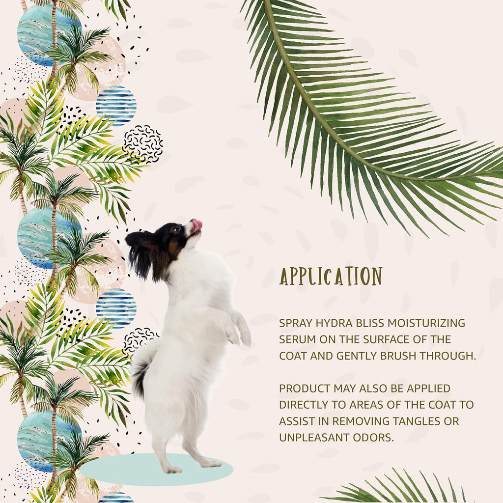 H Hydra Groomers imported salon grade pet spray for anti static grooming