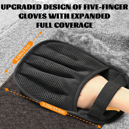 Kivori gloves showing adjustable wrist strap detail