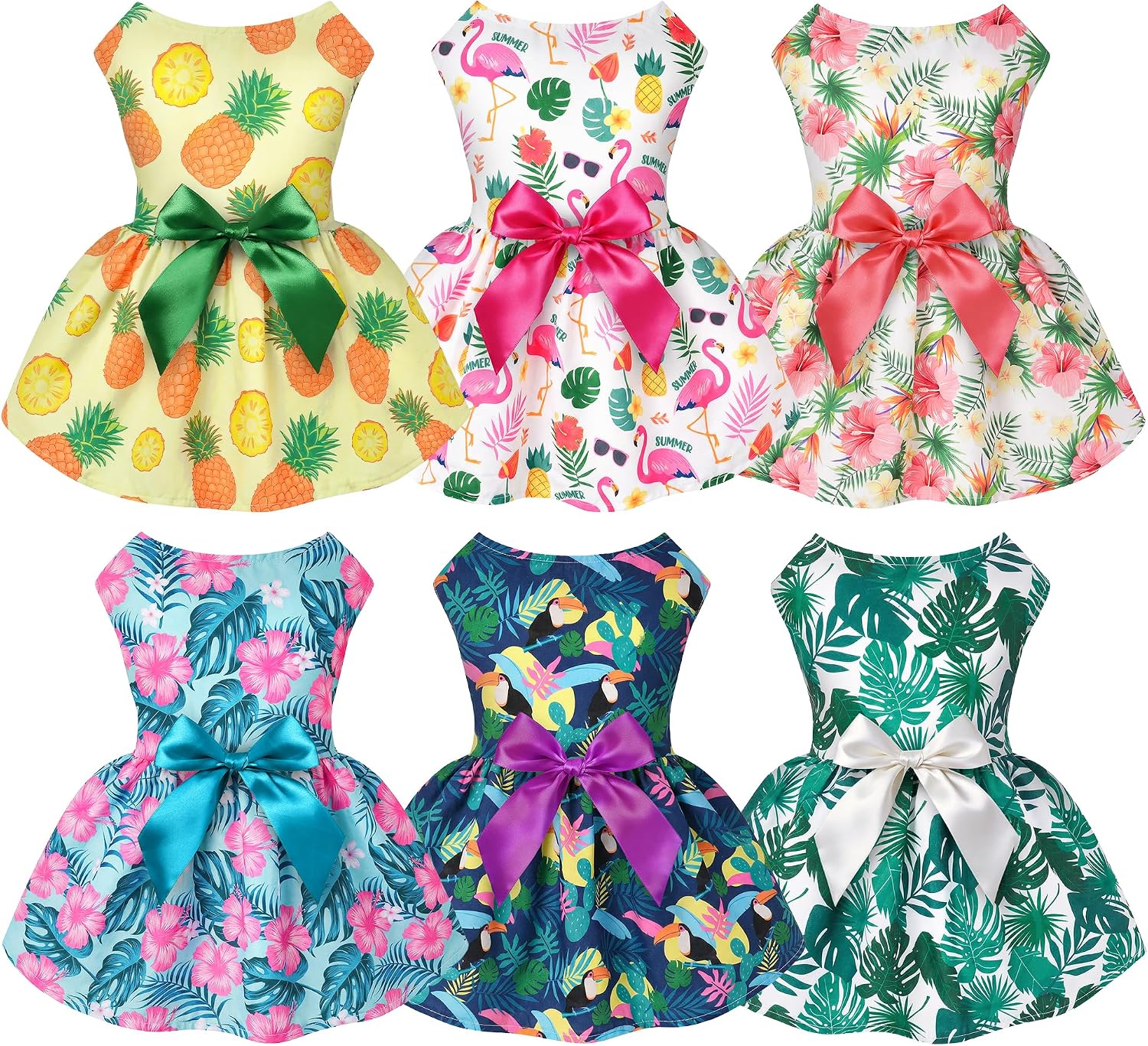 BAOBICUTE pineapple print puppy skirt outfit layout