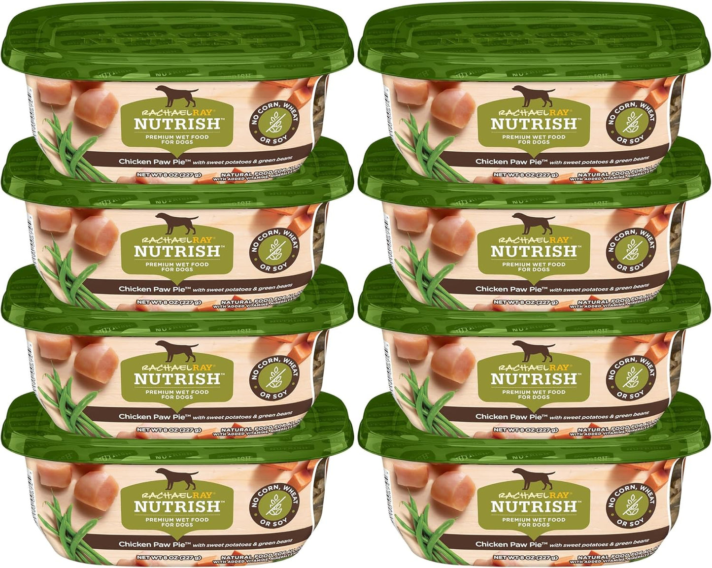 Nutrish Rachael Ray Savory Favorites Wet Dog Food Variety Pack, 8 oz. Tubs (Pack of 6) - Image 10