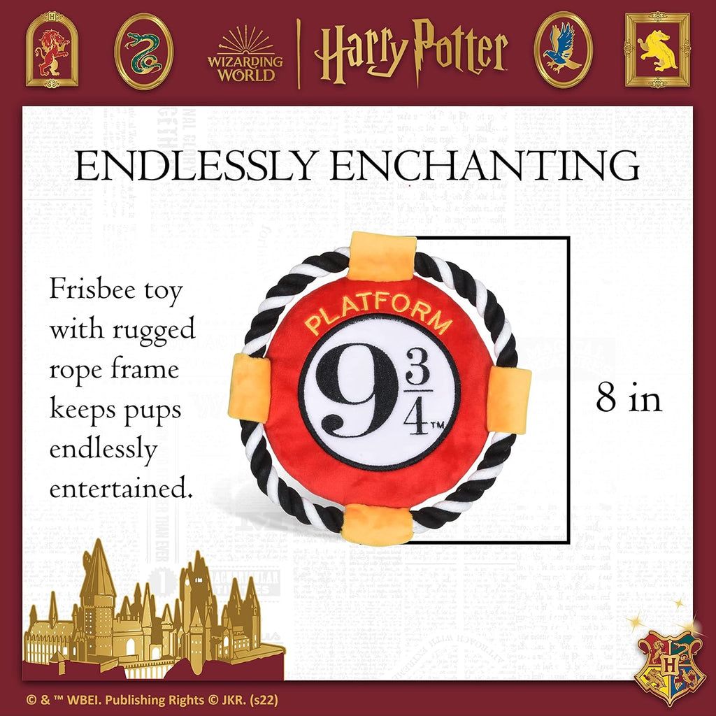Side profile of Harry Potter Platform 9 3/4 pet toy