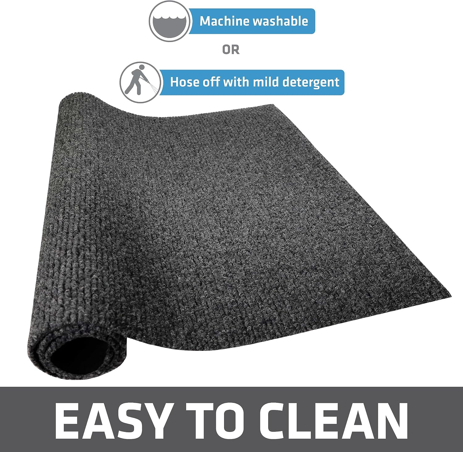 Side profile of Drymate non-slip pet crate liner
