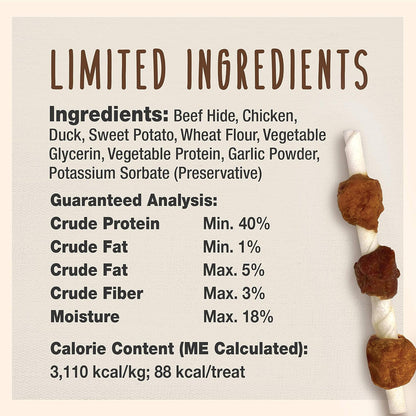 Cadet Gourmet dog treat packaging 24 ounce bag