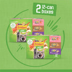 Nutritional information and feeding guide on can label