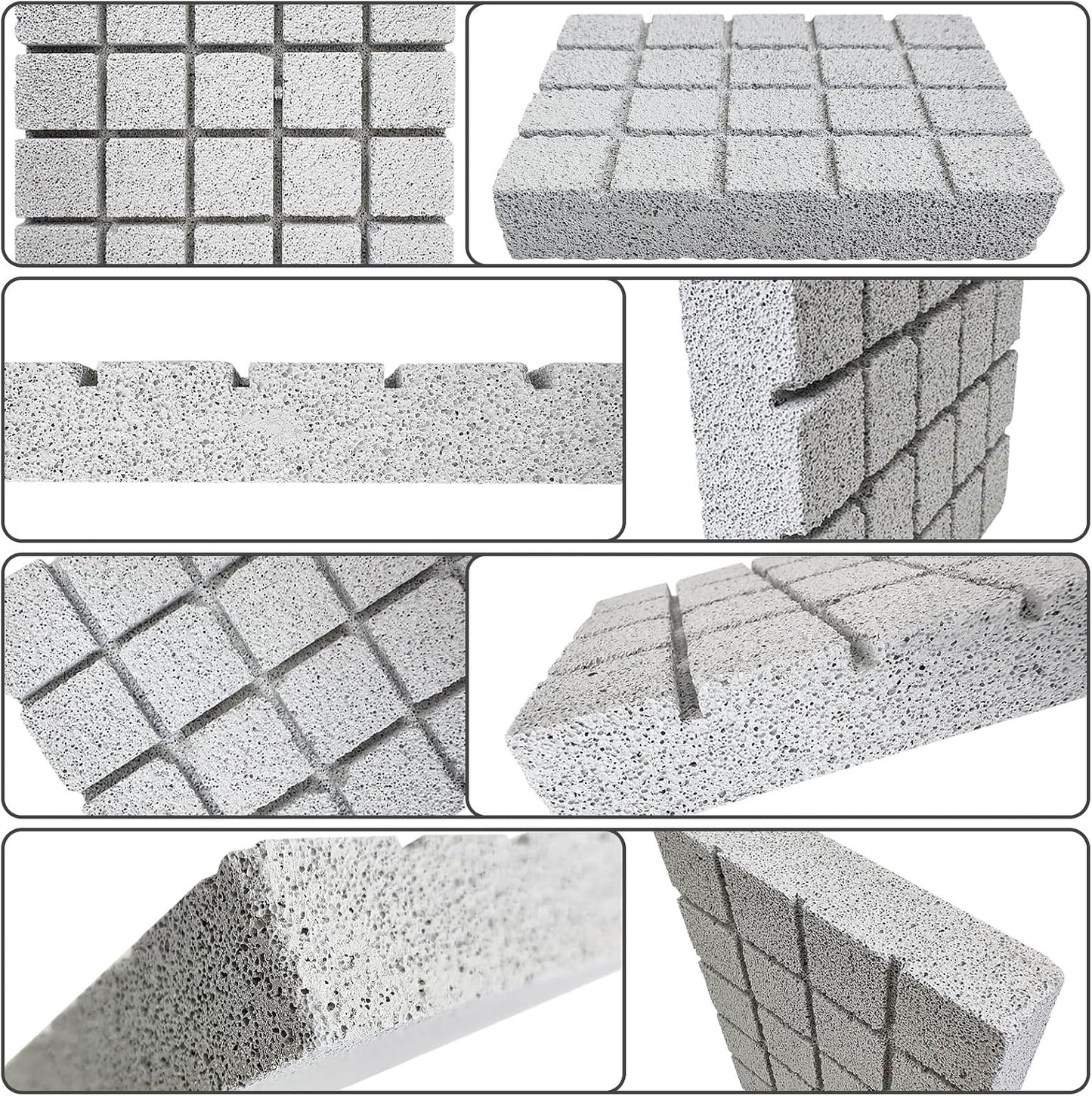 Hamiledyi lava grinding stones displaying the specific dimensions designed for gerbils hedgehogs and ferrets.