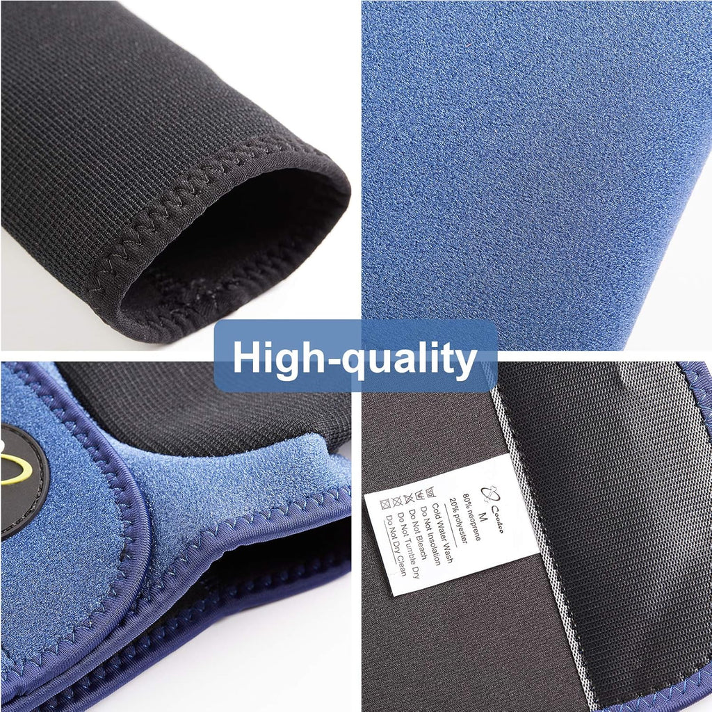 Coodeo cone collar alternative sleeve demonstrating right front leg compatibility