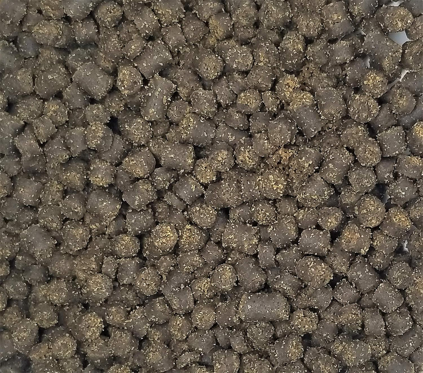 Invert Aquatics axolotl soft pellets container showing ingredients and guaranteed analysis