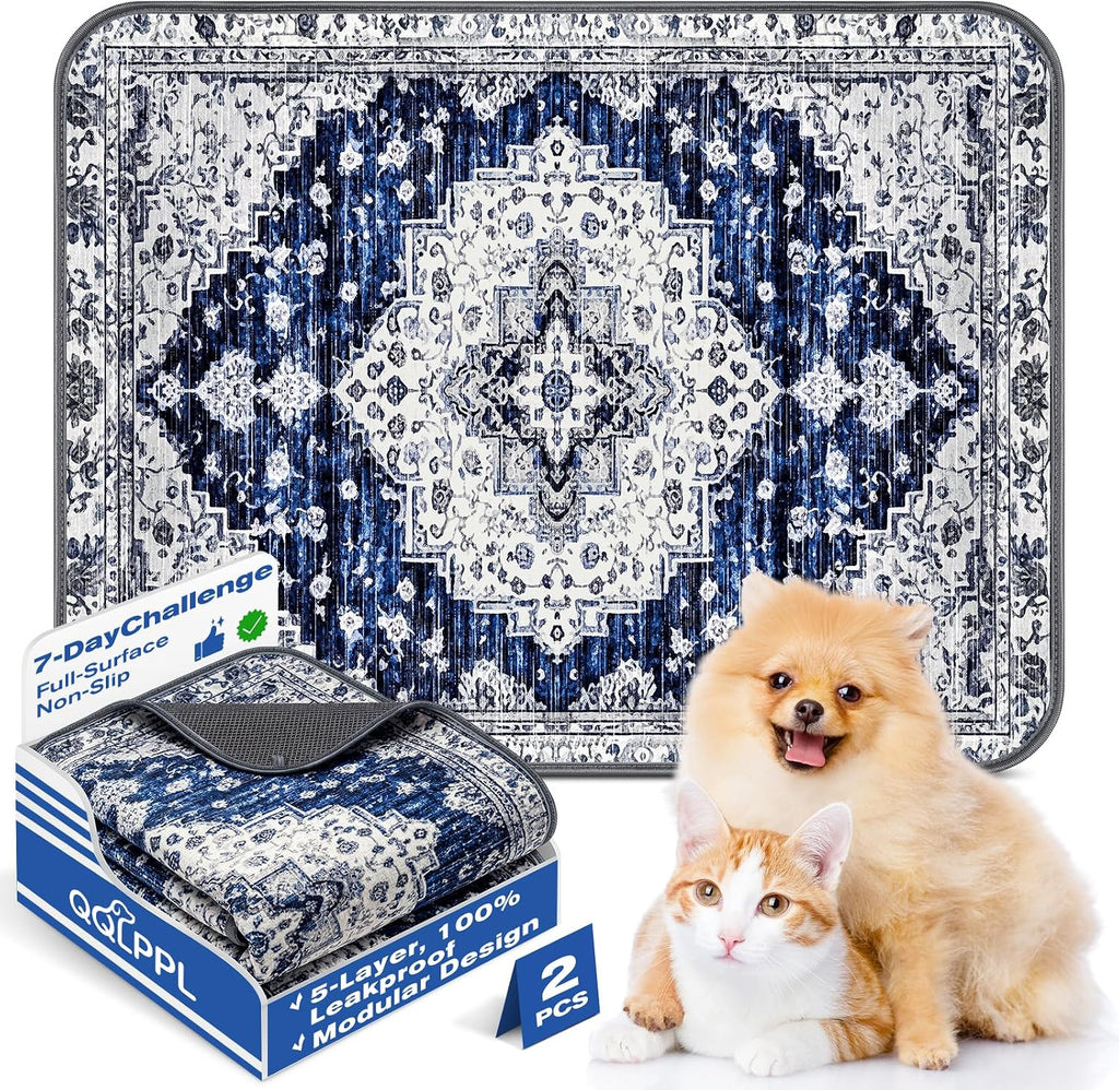 Washable Reusable Dog Pee Pads for Cats 2 Pack Waterproof Non-Slip | Washable Reusable Thick Waterproof Non-Slip - Image 13
