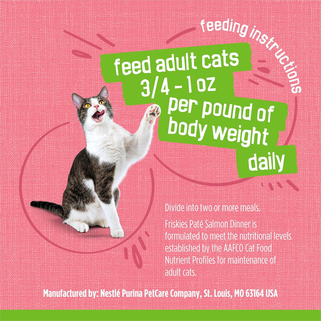 Detailed shot of the pull-tab opening mechanism on the Friskies cat food can