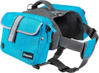PetAmi Vest Dog Pack showcasing the durable ripstop nylon material texture and secure heavy-duty buckles