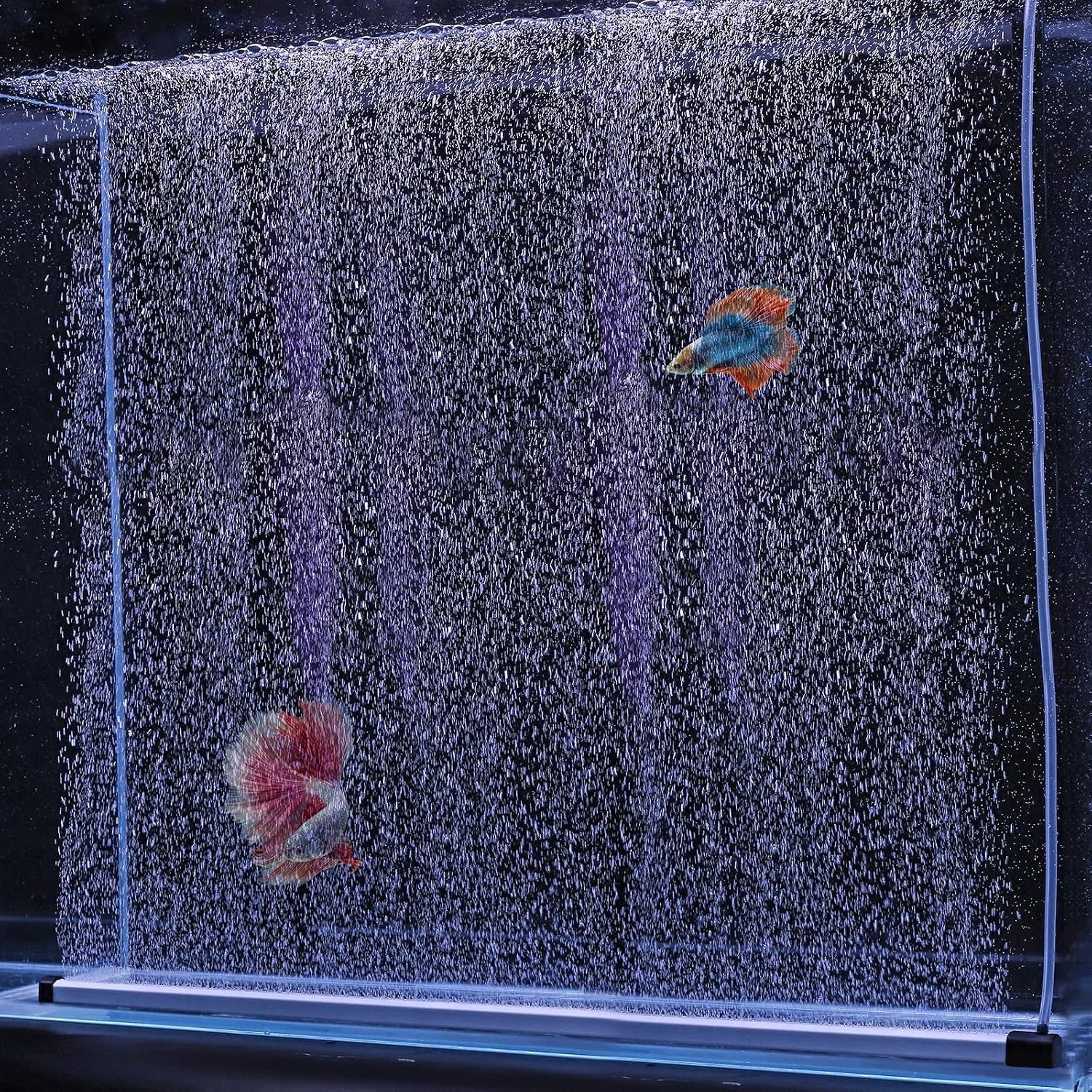 hygger Aquarium Bubble Strip, Nano Air Bubble Curtain Wall Aquarium, Quiet High Dissolved Oxygen Diffuser Fish Tank Bubbler Decorations Self-Sinking for Freshwater Saltwater (16.9 Inch) - Image 10