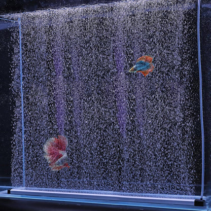hygger Aquarium Bubble Strip, Nano Air Bubble Curtain Wall Aquarium, Quiet High Dissolved Oxygen Diffuser Fish Tank Bubbler Decorations Self-Sinking for Freshwater Saltwater (16.9 Inch) - Image 10