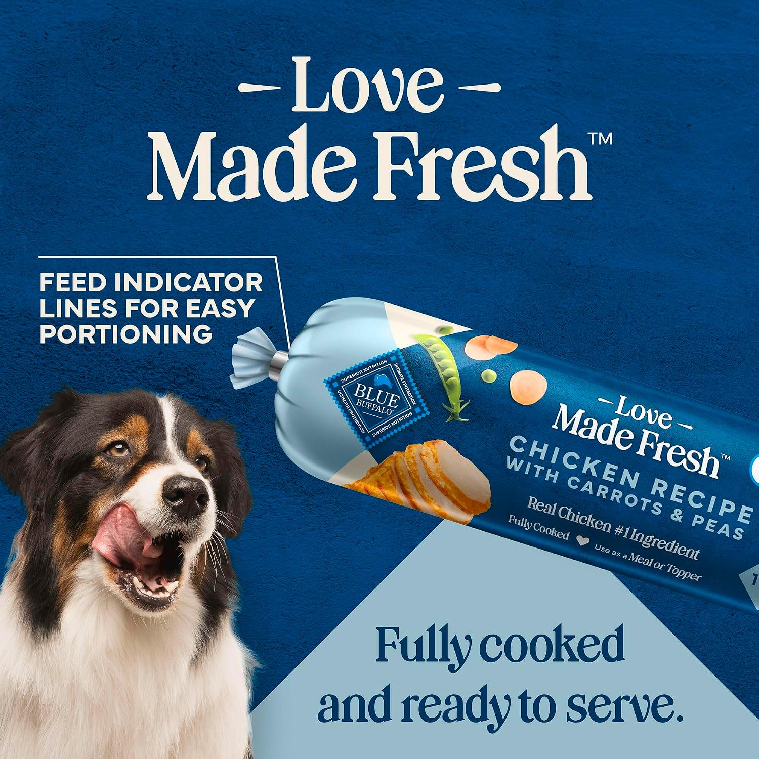 Blue Buffalo Love Made Fresh natural dog food storage instructions