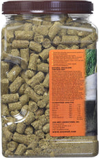 Zoo Med grassland tortoise food jar back label information