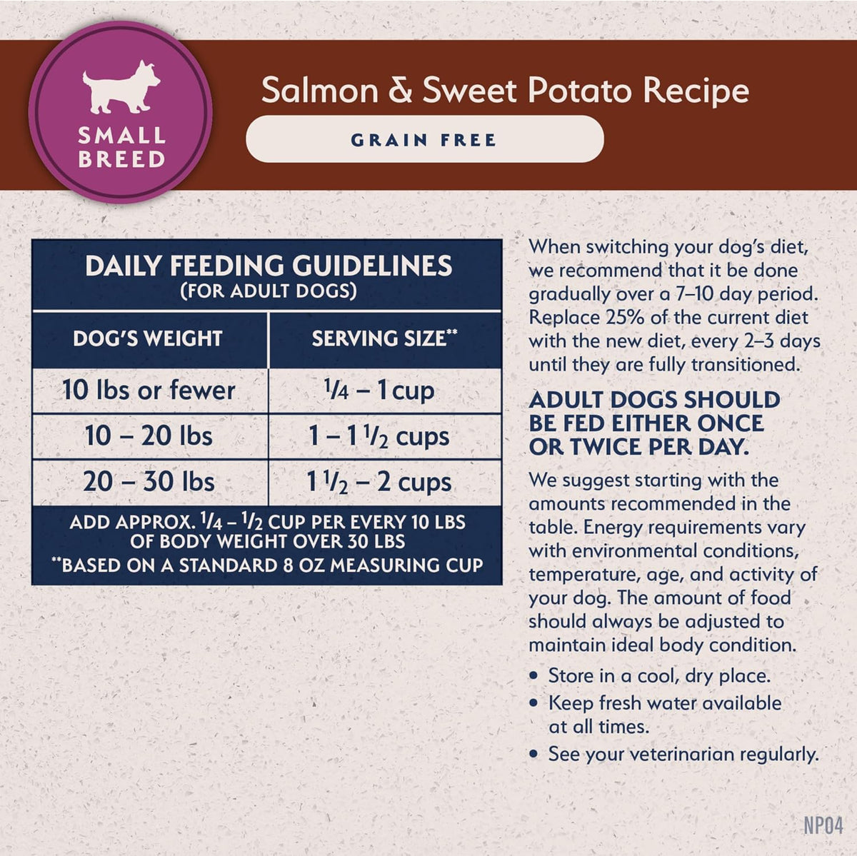 Natural Balance Limited Ingredient Adult Dry Dog Food - Balanced Nutrition for Small Breeds - Grain-Free, Soy-Free Recipe - Limited Ingredient Formula - 4 lb - Reserve Sweet Potato & Bison Recipe - Image 9