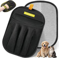 YUAKUOD pet hair removal glove front view for furniture cleaning