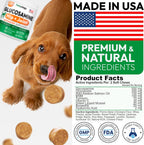 Petsology glucosamine soft chews dosage instruction graphic