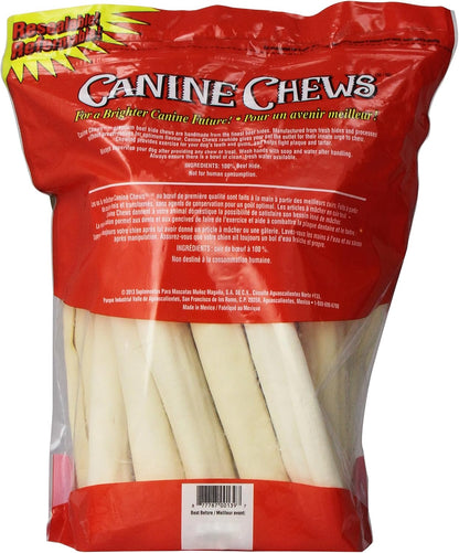 Long lasting twenty pack dog chew rolls for medium and giant breeds.