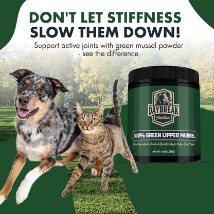 Glucosamine and Omega 3 rich hip and joint care powder for cats.