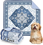 INVENHO Washable Pee Pads for Dogs 72"x72" Reusable Dog Pads Extra Large Upgrade Non-Slip Dog Pee Pads Heavy Absorbency Puppy Pee Pads Quick Dry Whelping Pads/Waterproof Puppy Training Pad - Image 13