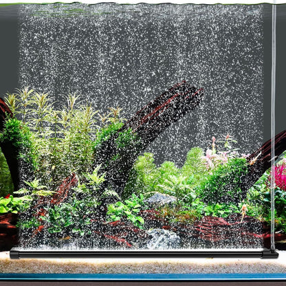 hygger Aquarium Bubble Curtain Wall, Quiet Fish Tank Air Stone with Accessories, High Dissolved Aquarium Bubbler Oxygen Diffuser Decoration for Freshwater & Saltwater - Image 12