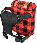 AKAY small dog outdoor carrier displaying heavy duty D ring buckle close up