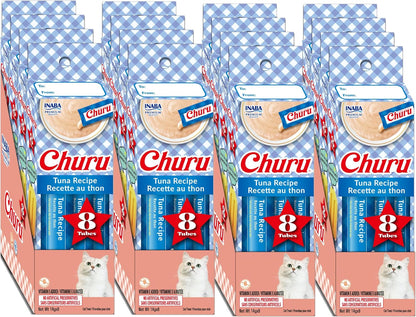 Close up of Inaba Churu individual treat tube