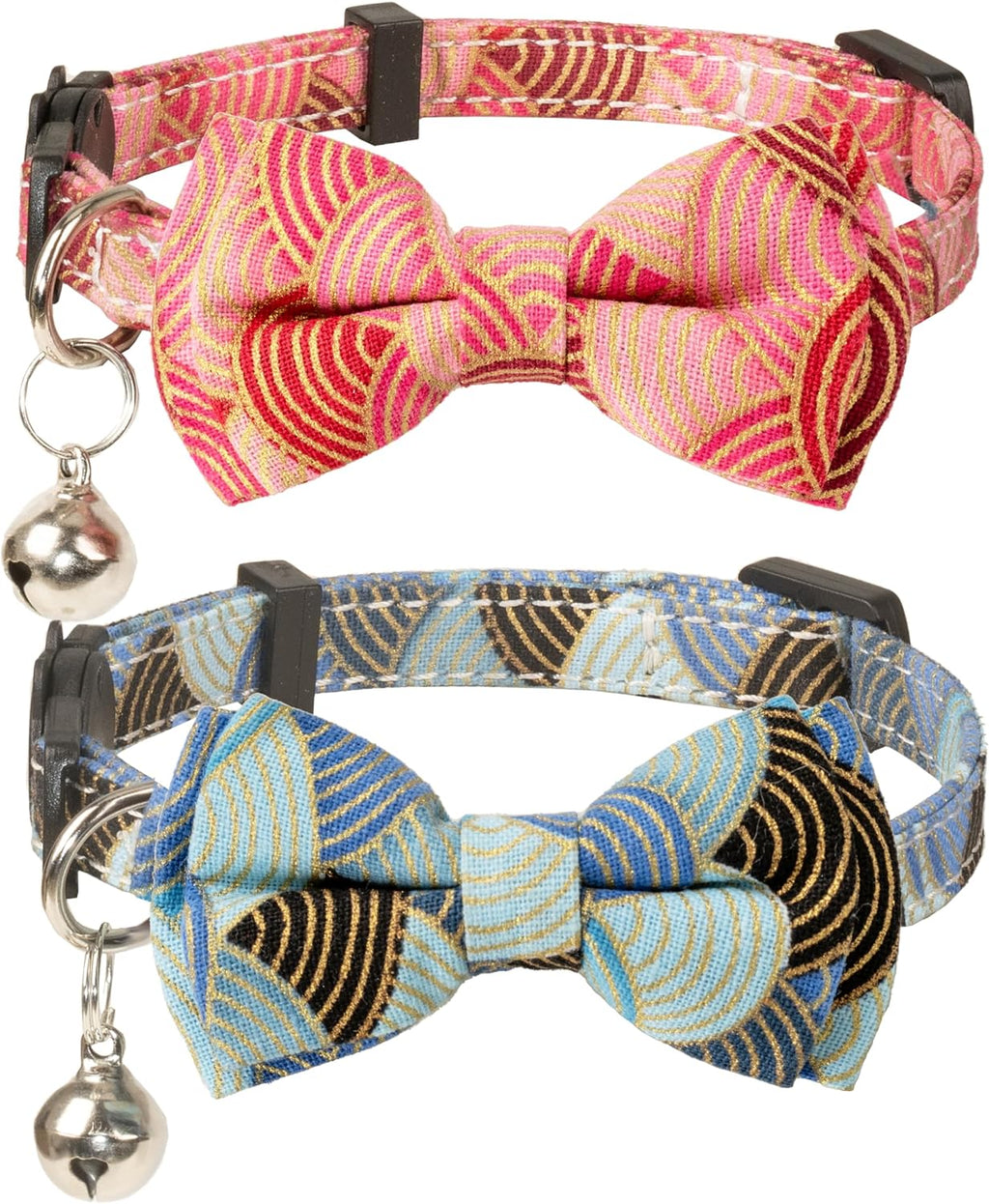 Gyapet imported authentic two piece cat collar collection package back view