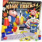 Marvin's Magic Kids Magic Set front view of deluxe packaging showcasing 225 illusions kit.