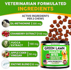 Furaland grass saver soft chews nutritional information label