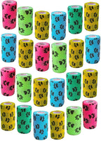 24 Pack Premium Vet Wrap - Self Adhesive Bandage Wrap & Athletic Tape - 4" x 5 Yards Elastic & Self-Sticking Cohesive Bandage for Pets, Sports, Wrists & Ankles - Assorted by Prairie Horse Supply - Image 10