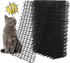 16 x 8 Inch Scat Mat for Cats, 10 Pack Scat Mat with Spikes, Cat Deterrent Outdoor for Dogs - Cat Spike to Keep Other Animals Away from Furniture, Plants (10 Pack) - Image 9
