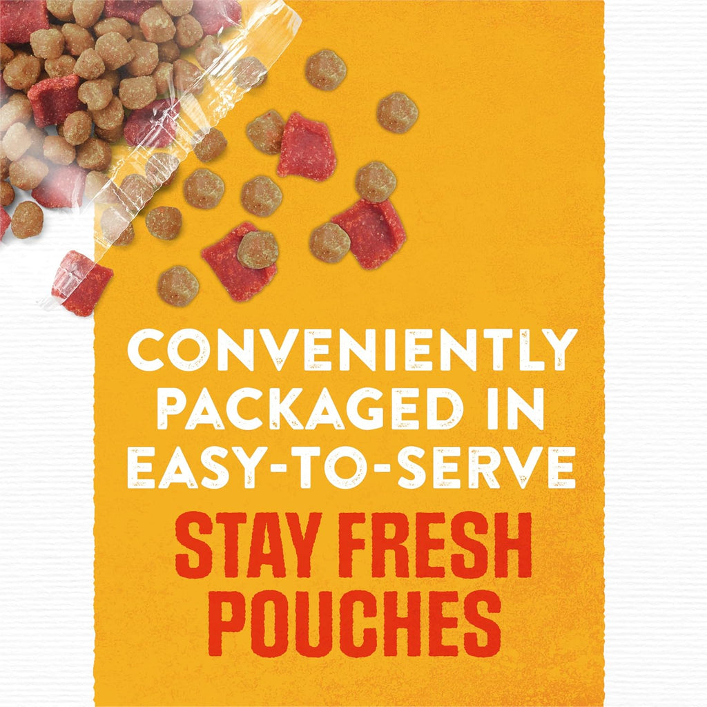 Purina Moist and Meaty Rise and Shine box showing thirty six single packets