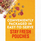 Purina Moist and Meaty Rise and Shine box showing thirty six single packets