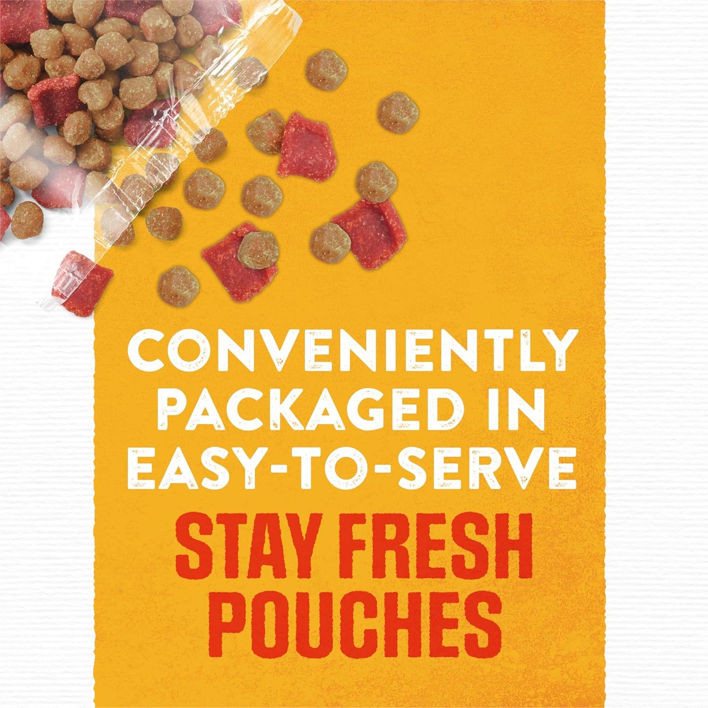 Purina Moist and Meaty Rise and Shine box showing thirty six single packets