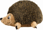 Sensory pet toy featuring squeaker rattle and grunting audio elements