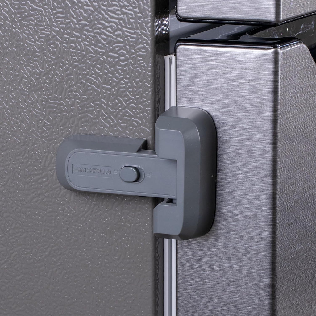 HomeBrella 2-Pack Child Proof Fridge Lock front view