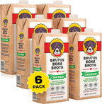 Brutus Chicken Broth Liquid for Dogs - All Natural Chicken Bone Broth for Dogs with Chondroitin Glucosamine Turmeric -Human Grade Dog Food Toppers for Picky Eaters & Dry Food -Tasty & Nutritious - Image 14
