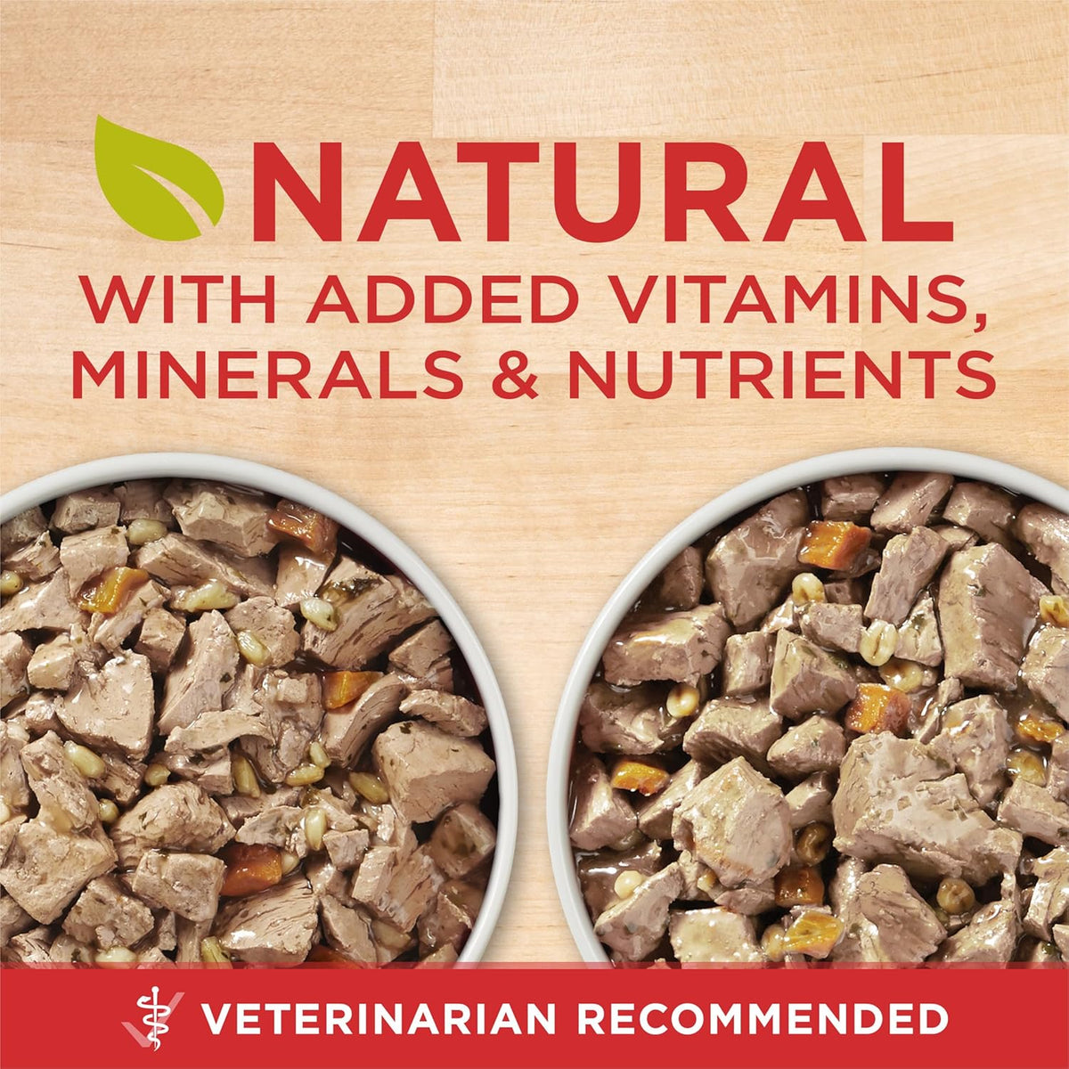 Purina ONE Chicken and Brown Rice entree can high protein dog food