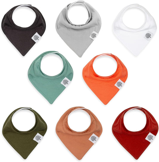 Parker Baby Co. bandana drool bibs Estes set front view for infants