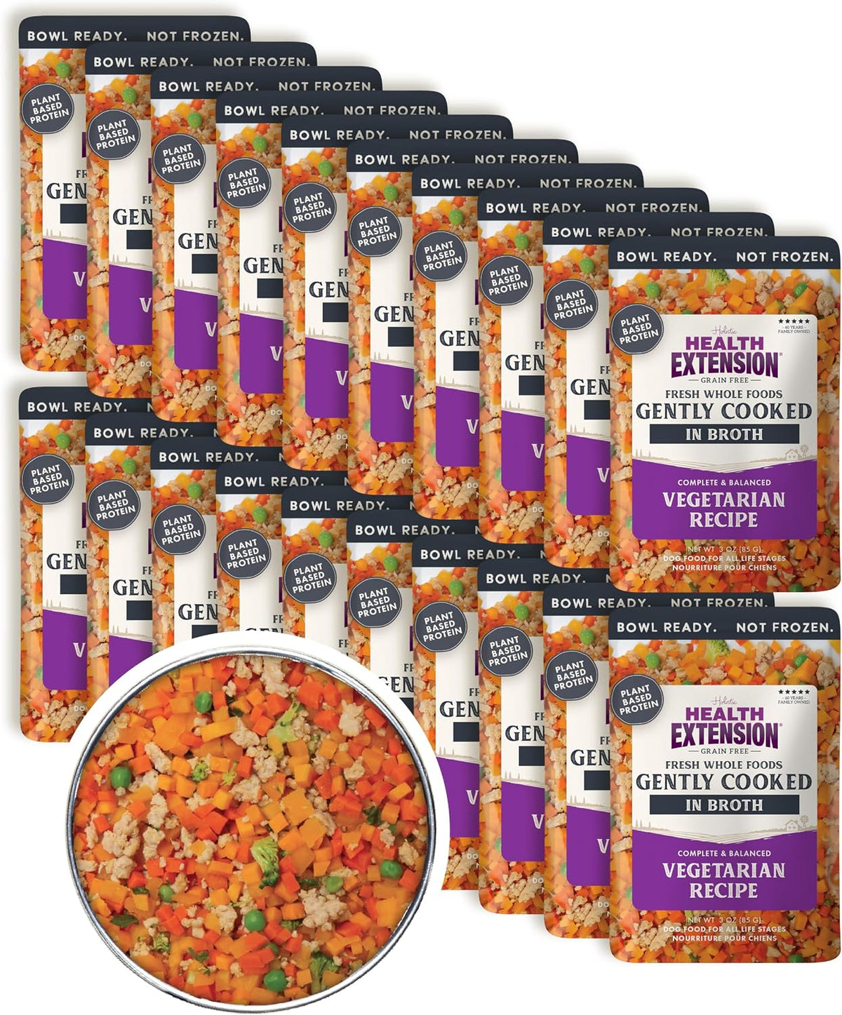 Health Extension Gently Cooked Chicken & Pumpkin Dog Food, Human-Grade & Shelf-Stable with Superfoods, Supports Digestion, Immunity, Skin & Coat, 9 oz Pouch (Pack of 10) - Image 10